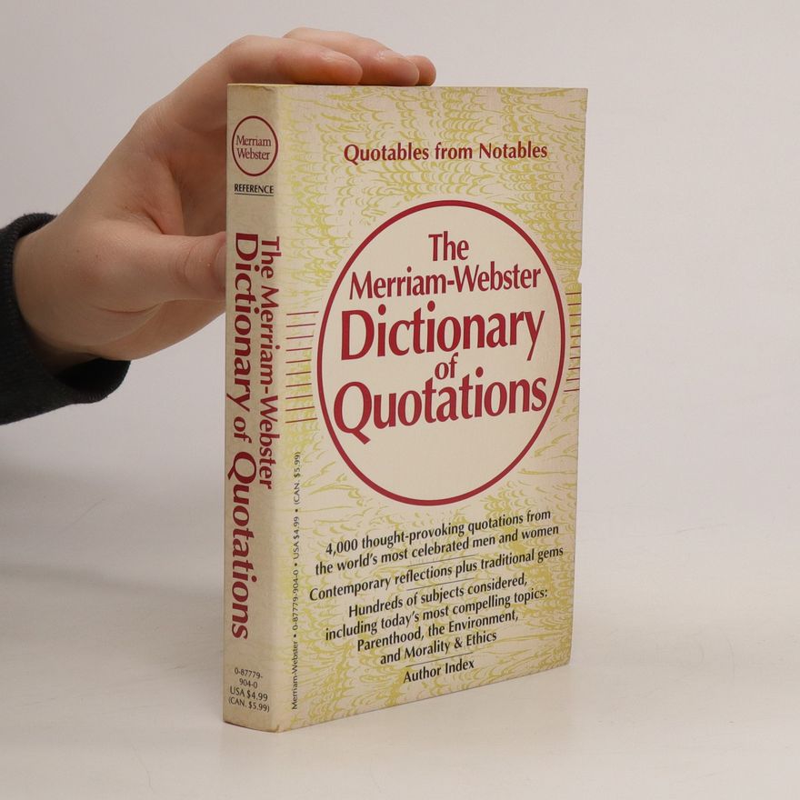 Kolektiv autorů The Merriam-Webster Dictionary of Quotations