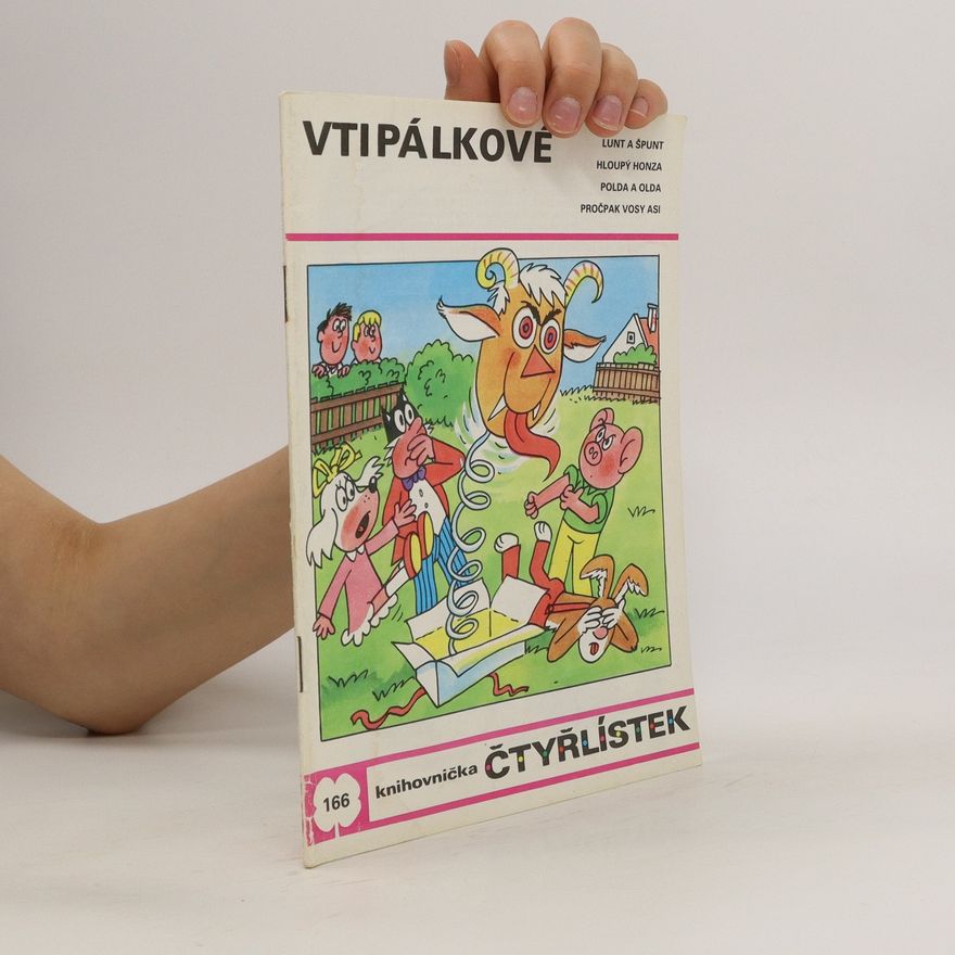 Ljuba Štíplová Čtyřlístek Číslo 166, 167