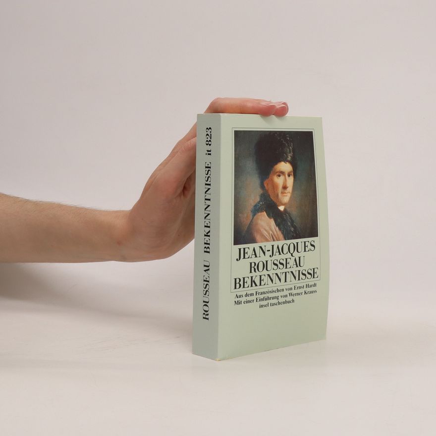 Jean-Jacques Rousseau Bekenntnisse