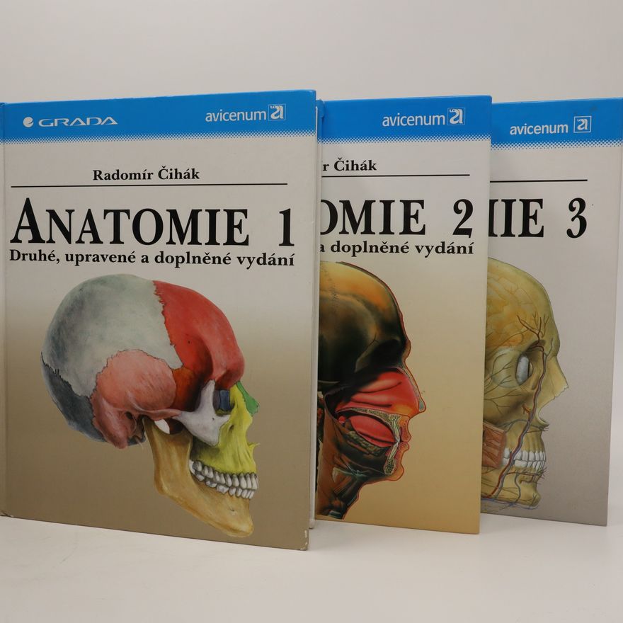 Radomír Čihák Anatomie 1-3