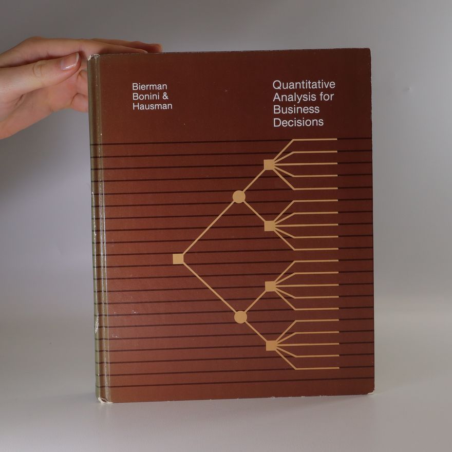 Warren H. Hausman Quantitative Analysis for Business Decisions