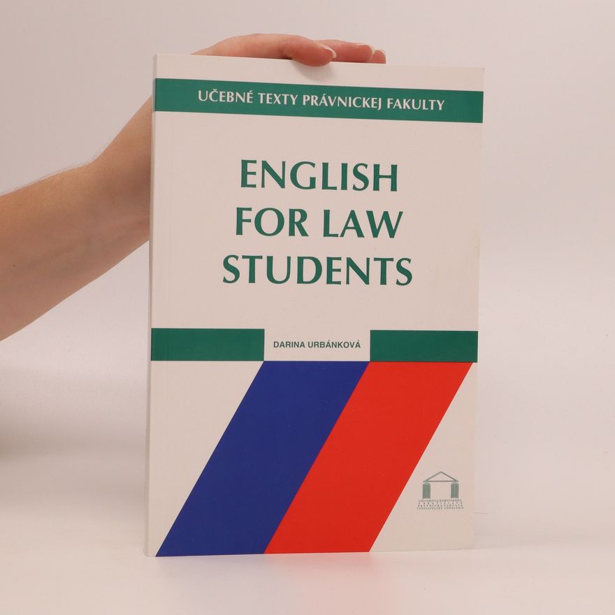 Darina Urbánková English for Law Students