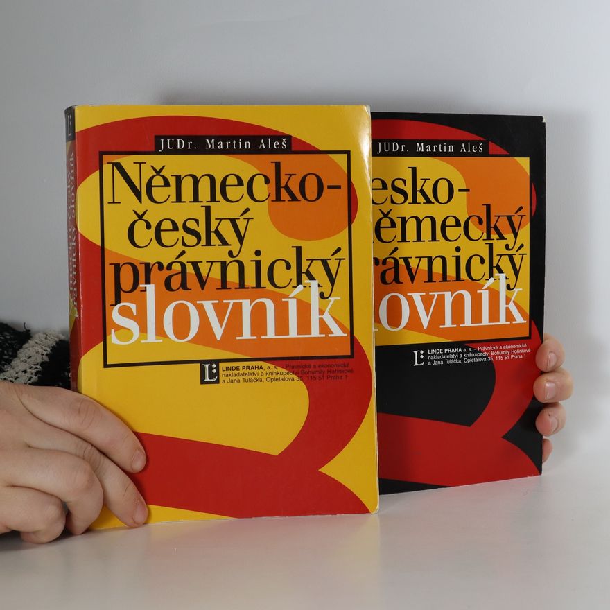 Martin Aleš Německo český, česko-německý právnický slovník