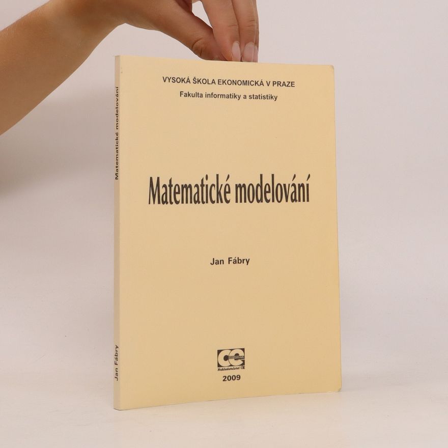 Jan Fábry Matematické modelování