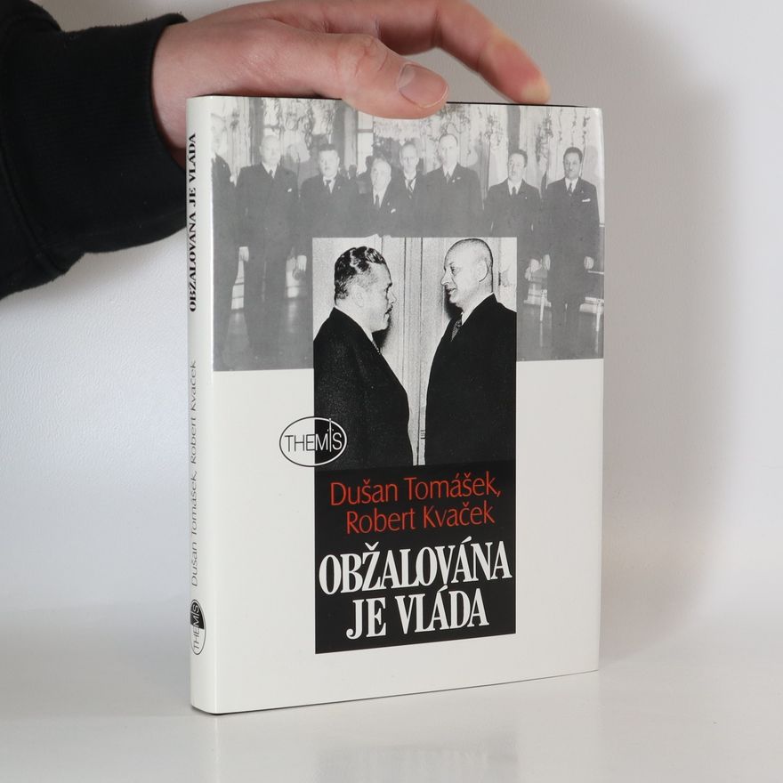 Dušan Tomášek Obžalována je vláda