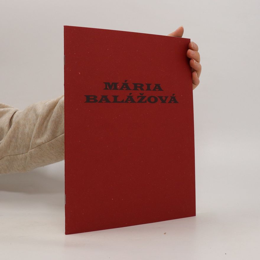 Jiří Valoch Mária Balážová