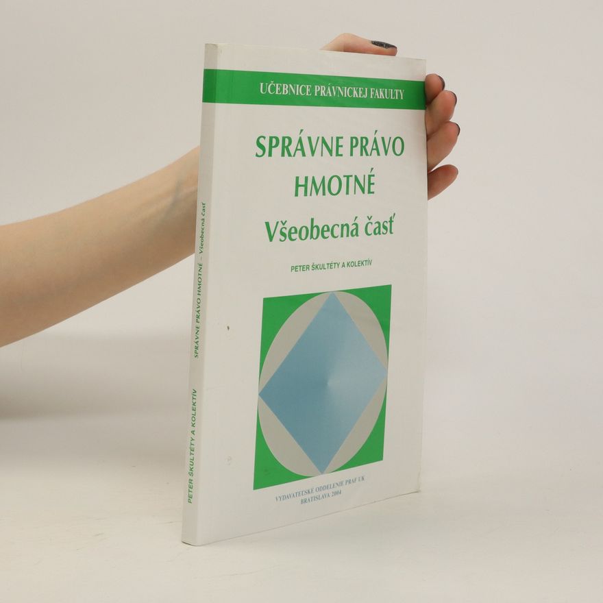 Peter Škultéty Správne právo hmotné