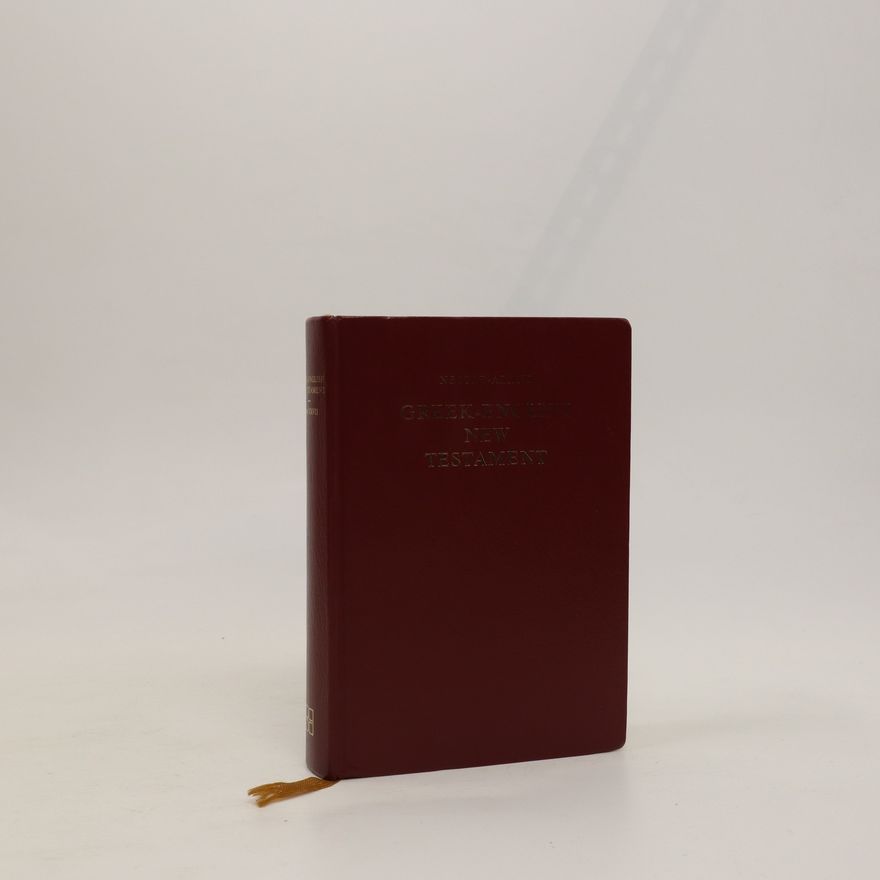 Erwin Nestle Greek-English New Testament