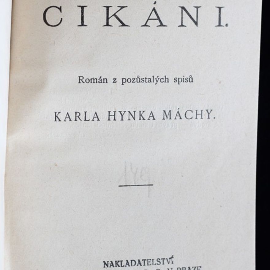 Karel Hynek Mácha Cikáni