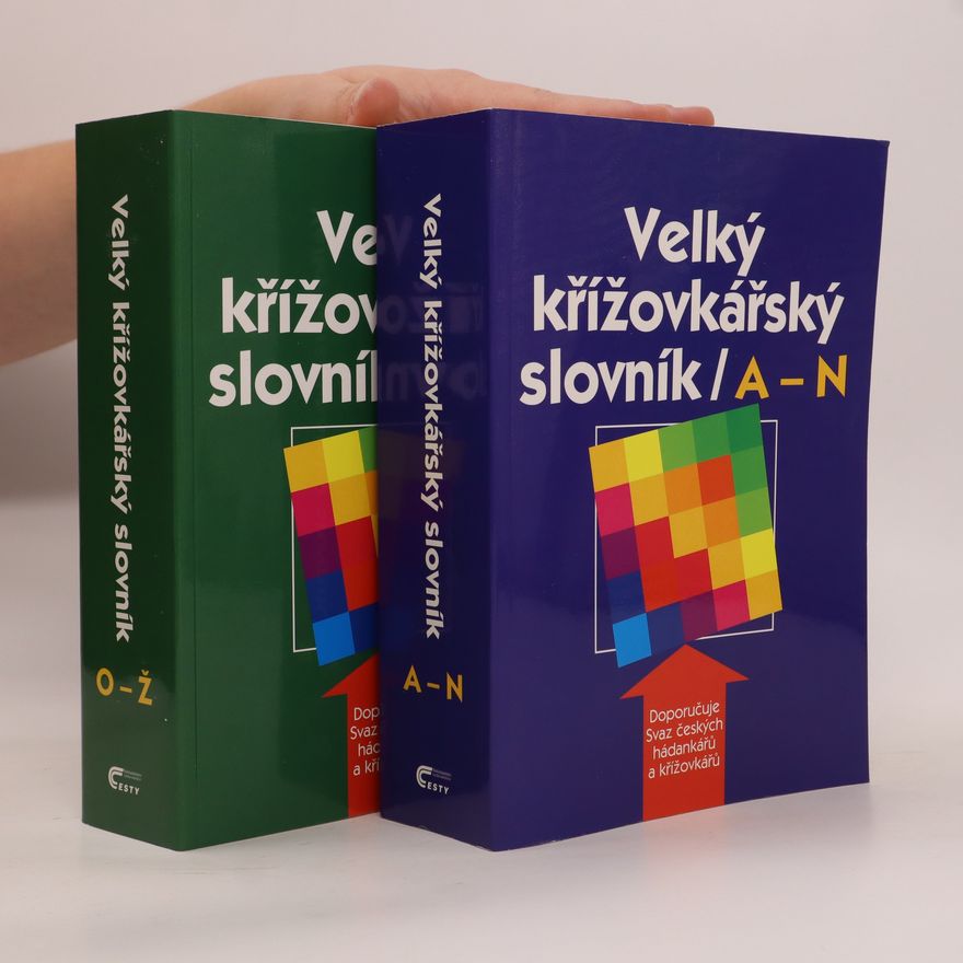 Karel Čálek Velký křížovkářský slovník 1. a 2. díl