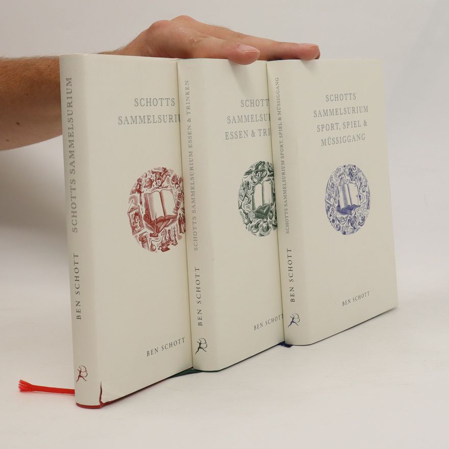 Ben Schott Schotts Sammelsurium 1.-3. Teil (3 Bände, komplett)