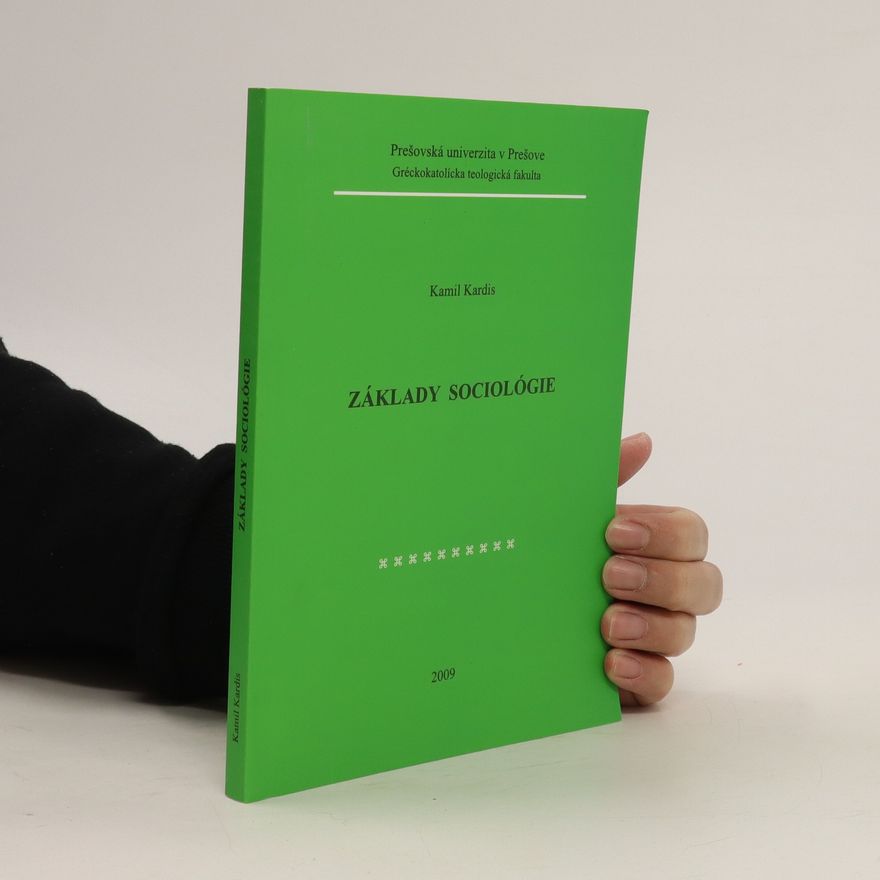 Kamil Kardis Základy sociológie