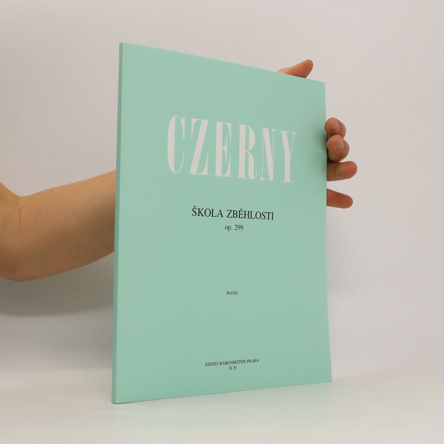 Carl Czerny Škola zběhlosti op. 299 - piano