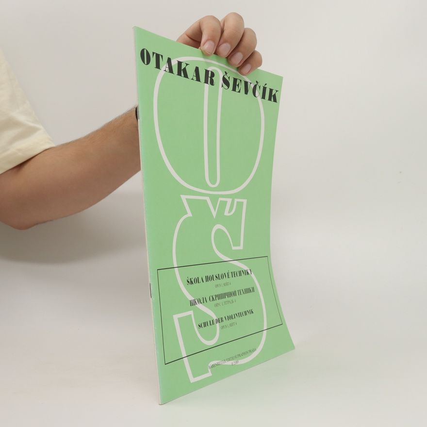 Otakar Ševčík Škola houslové techniky, opus 1, sešit 4/ ШКОЛА СКРИПИЧНОЙ ТЕХНИКИ, ОПУСТ 1, ТЕТРАДЬ 4/ Schule der Violintechnik, opus 1, heft 4