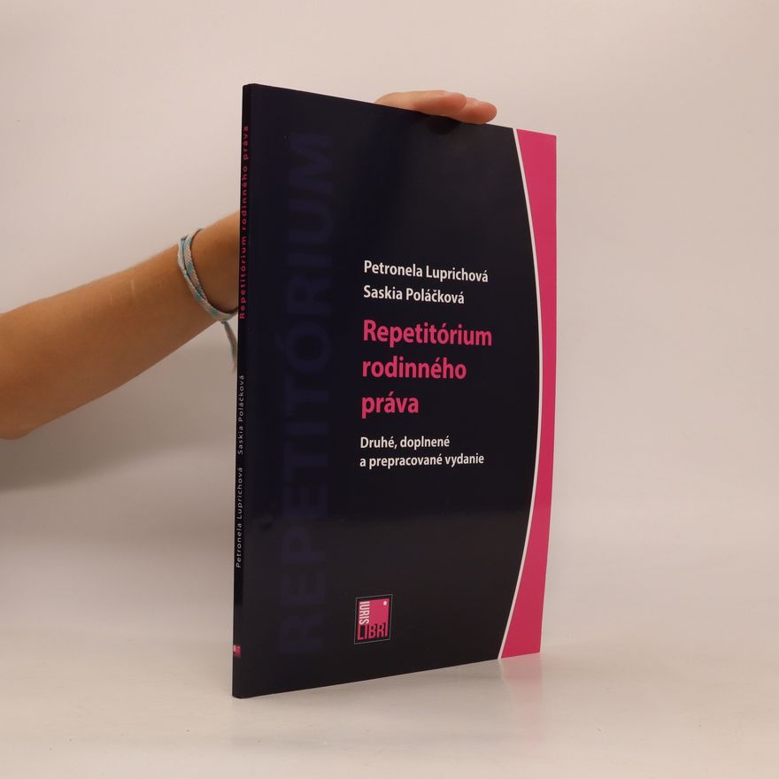 Saskia Poláčková Repetitórium rodinného práva