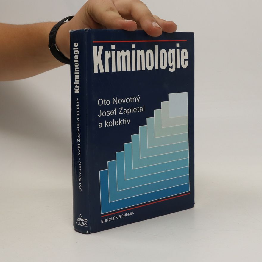 Josef Zapletal Kriminologie