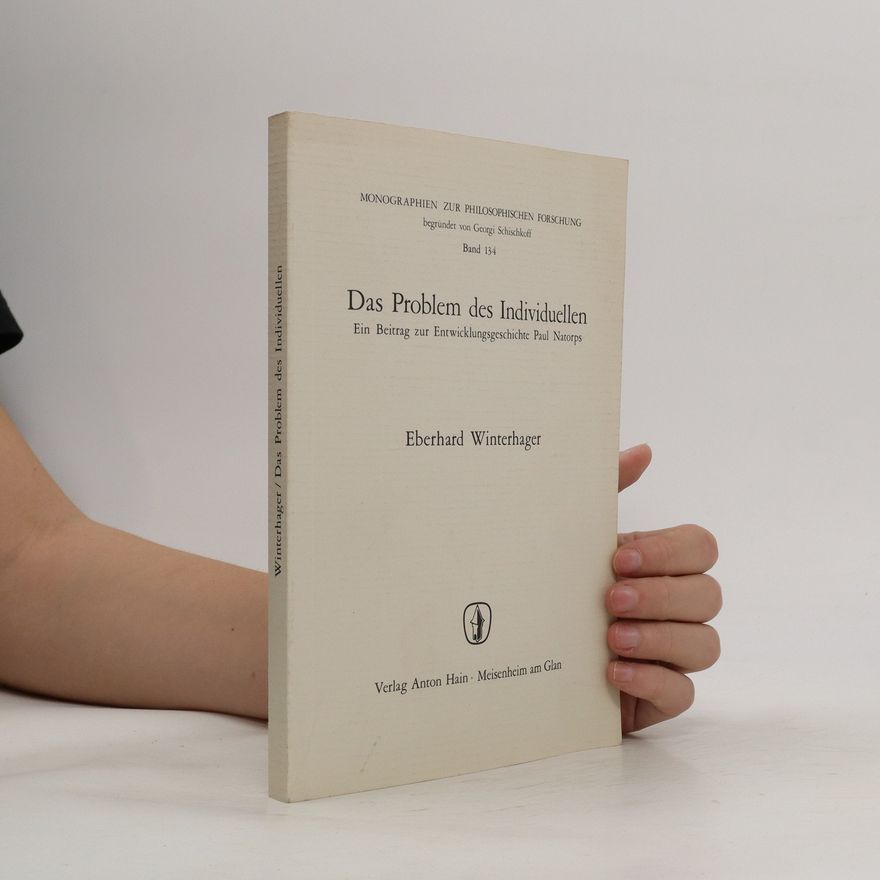 Eberhard Winterhager Das Problem des Individuellen