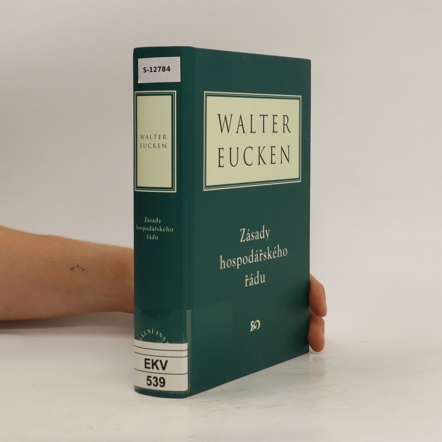 Walter Eucken Zásady hospodářského řádu