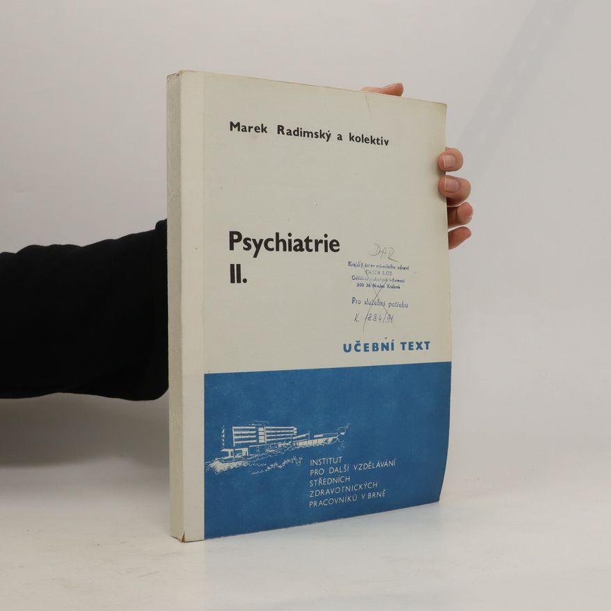 Marek Radimský Psychiatrie II.