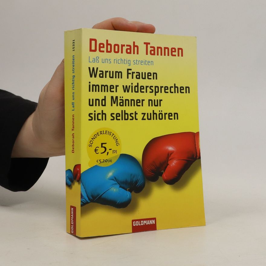 Deborah Tannen Laß uns richtig streiten