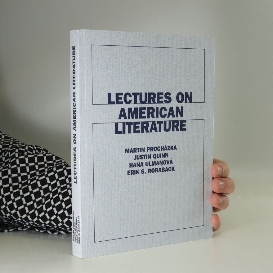 Martin Procházka Lectures on American literature