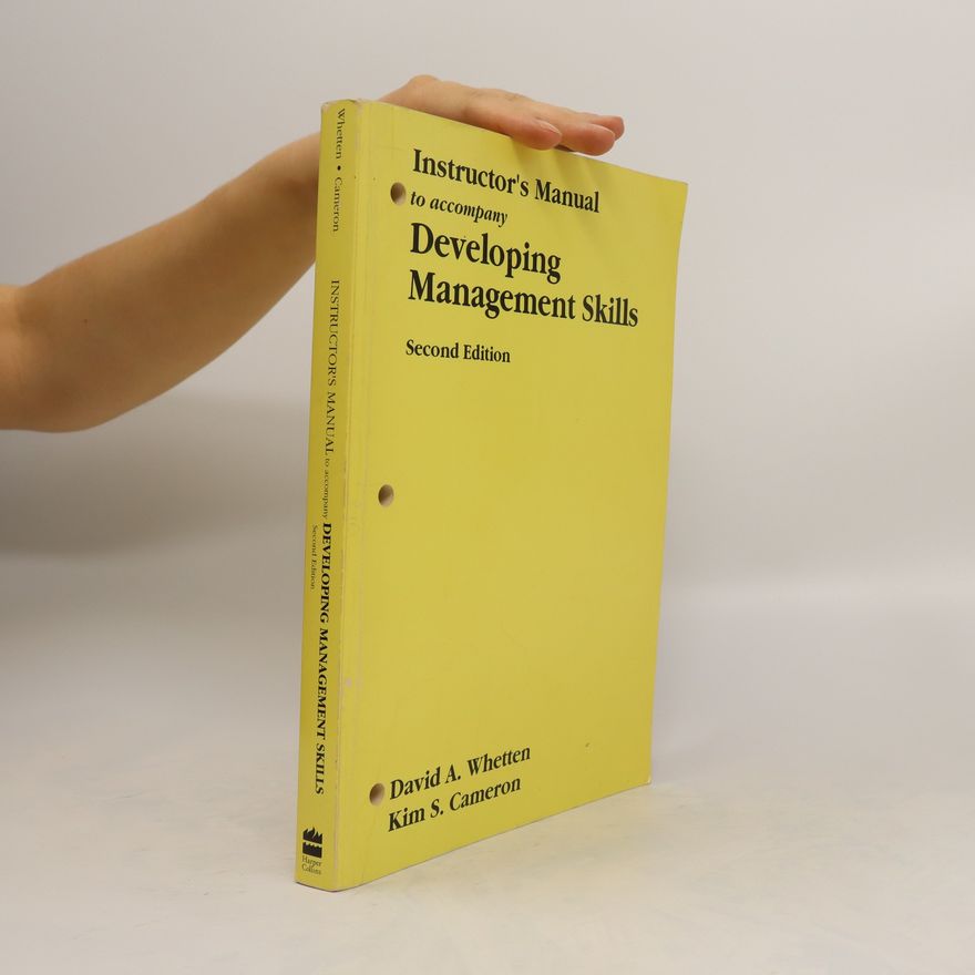 Kim S. Cameron Developing Management Skills