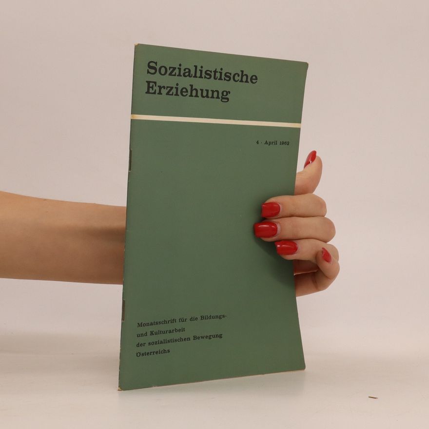 Various authors Sozialistische Erziehung