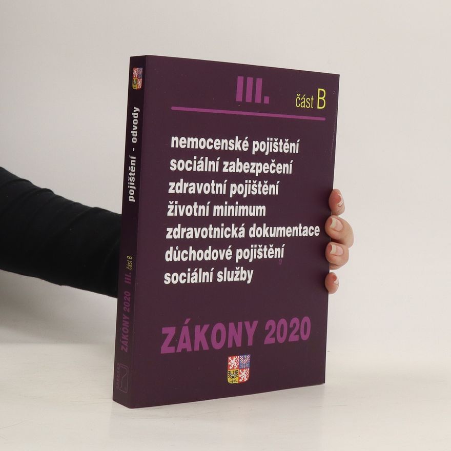 Kolektiv autorů Zákony 2020 III.: část B