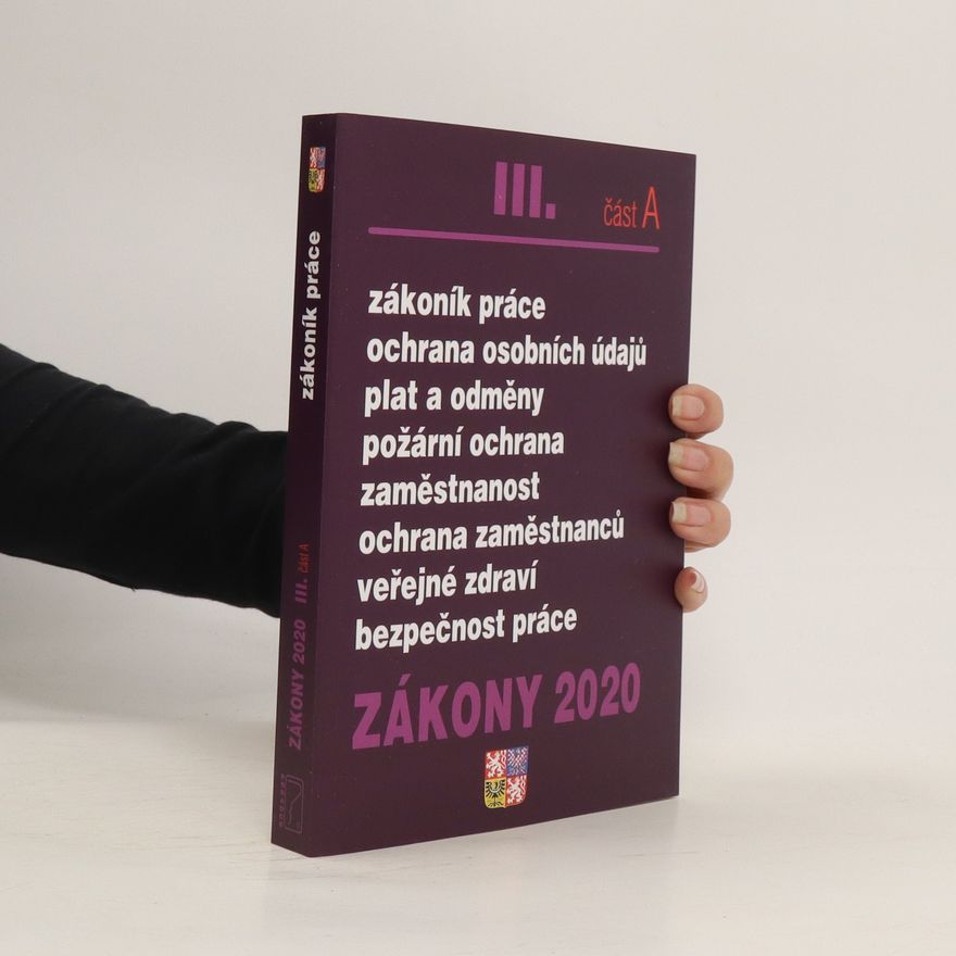 Kolektiv autorů Zákony 2020 III. část A