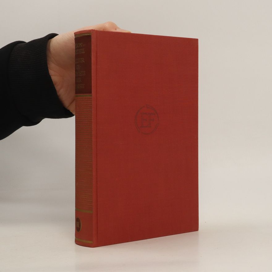Egon Friedell Kulturgeschichte der Neuzeit