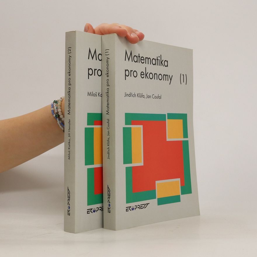 Jindřich Klůfa Matematika pro ekonomy 1, 2