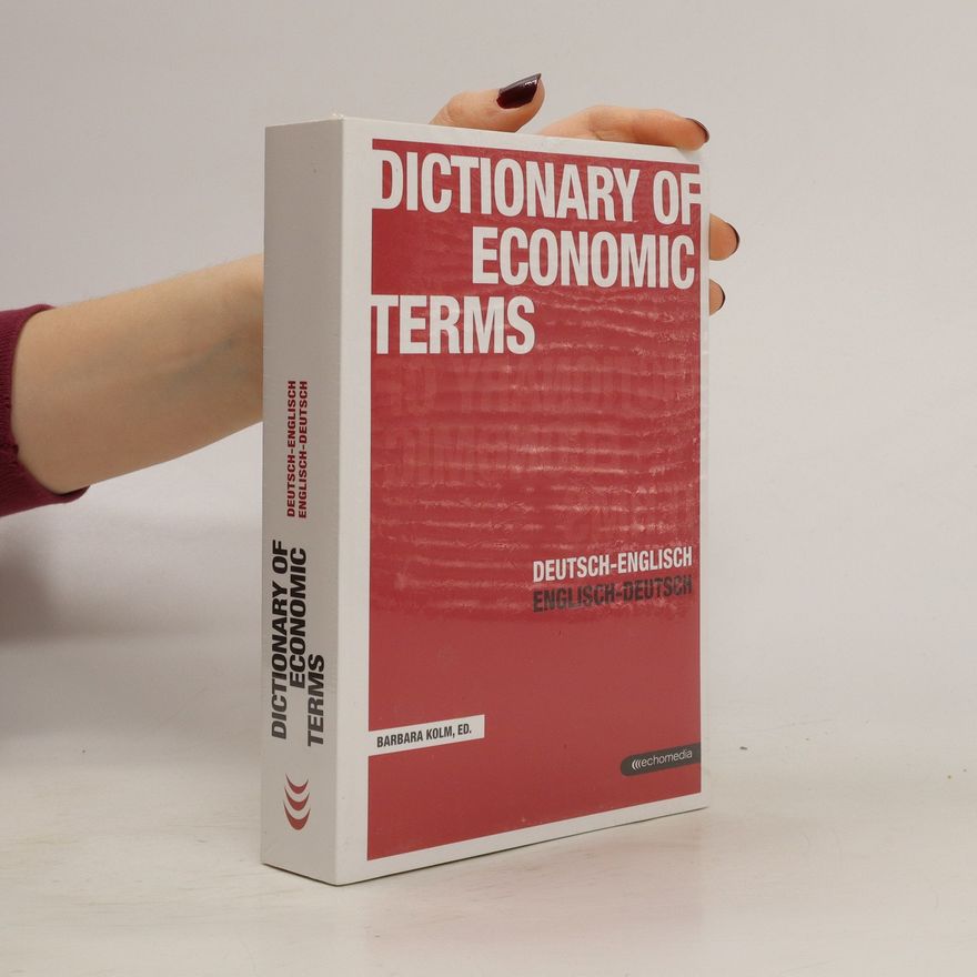 Barbara Kolm Dictionary of economic terms