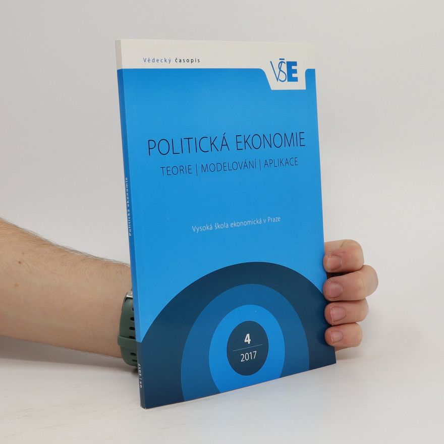 Auteurscollectief Politická ekonomie: teorie, modelování, aplikace