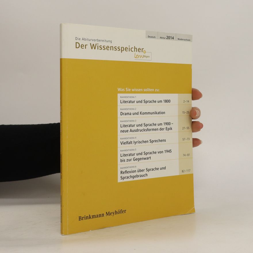 Heribert M. Kuhn Der Wissensspeicher für die Abiturvorbereitung Deutsch 2014