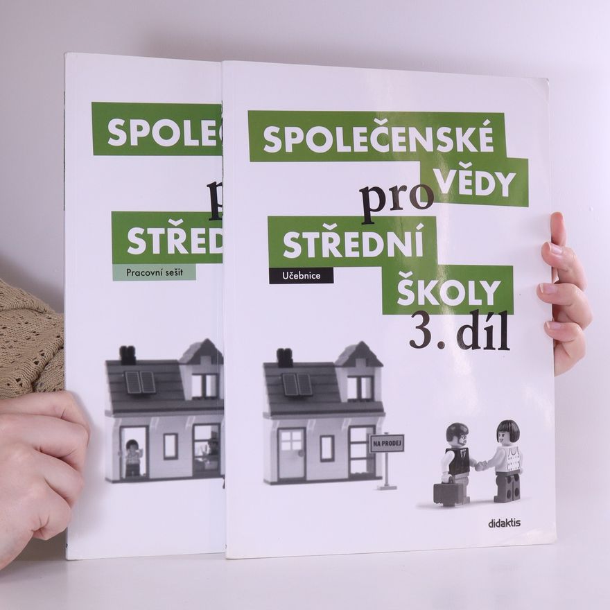 Ján Horecký Společenské vědy pro střední školy. 3. díl. Učebnice + Pracovní sešit.