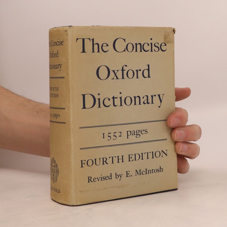 E. McIntosh The Concise Oxford Dictionary