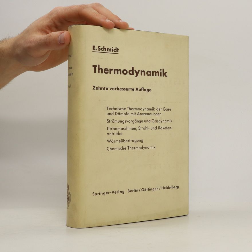 Ernst Schmidt Thermodynamik