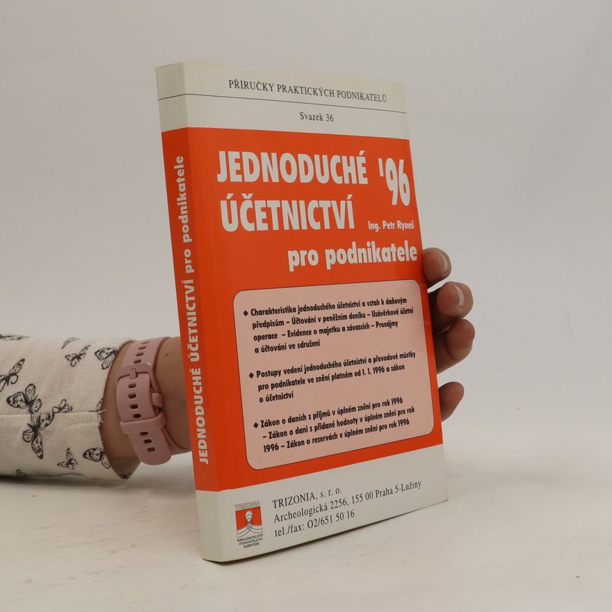 Petr Ryneš Jednoduché účetnictví pro podnikatele '96