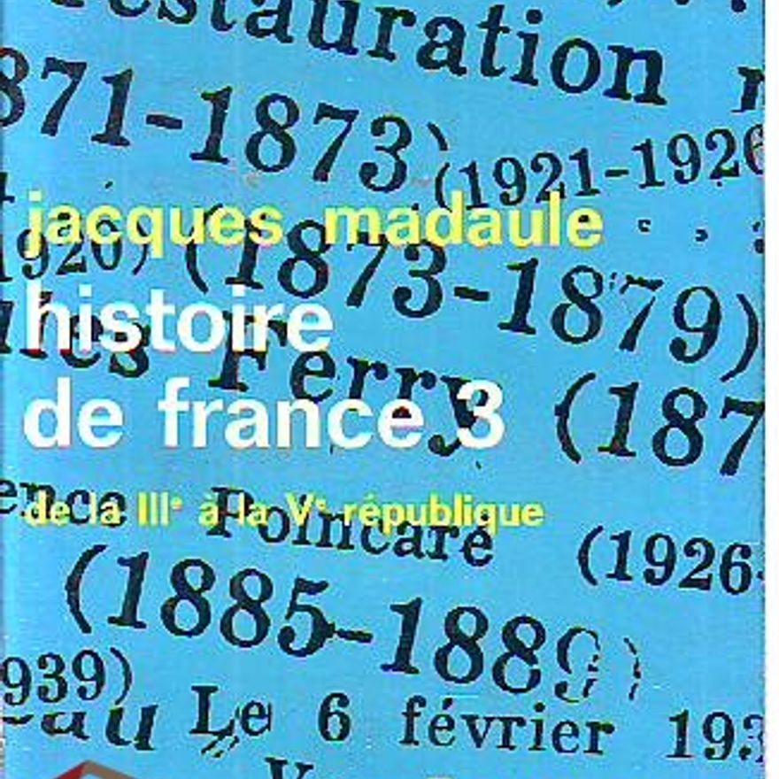 Autorenkollektiv Histoire de France 3