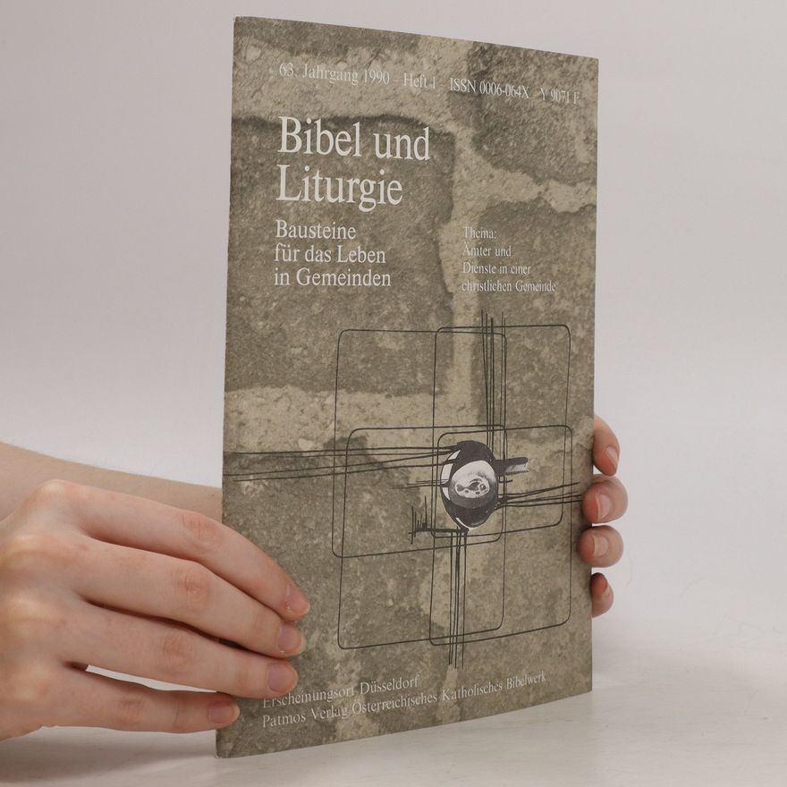 Autorenkollektiv Bibel und Liturgie 63. Jahrgang