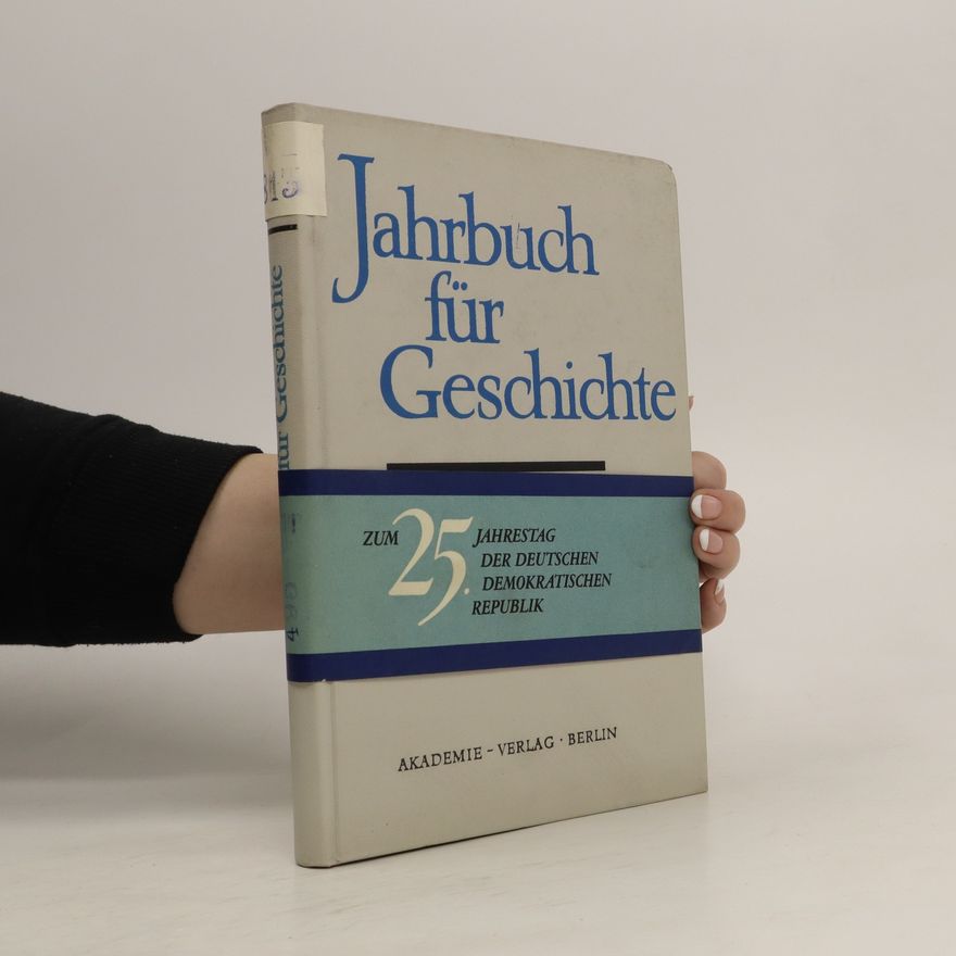 Autorenkollektiv Jahrbuch für Geschichte