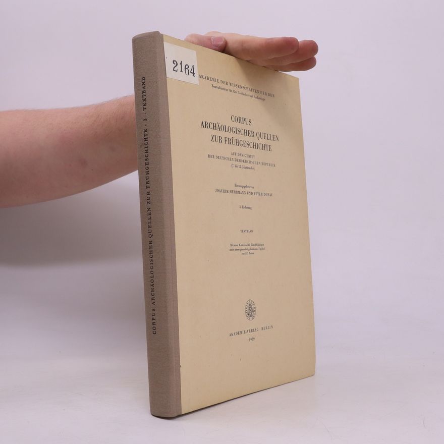 AA.VV. Corpus Archäologischer quellen zur Frühgeschichte