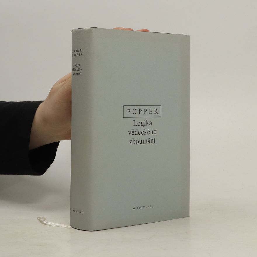 Karl Popper Logika vědeckého zkoumání