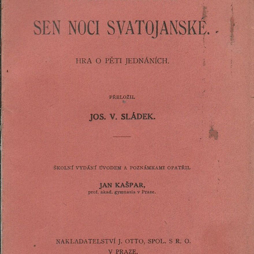 William Shakespeare Sen noci svatojanské