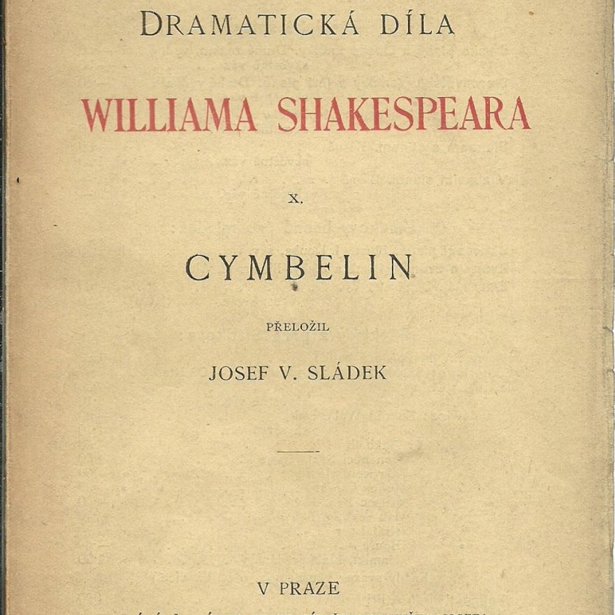 William Shakespeare Cymbelin
