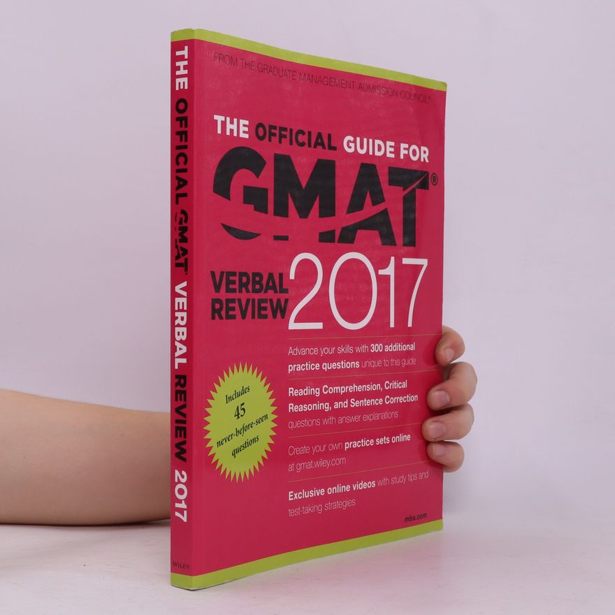 Various authors The Official Guide for GMAT® Verbal Review 2017