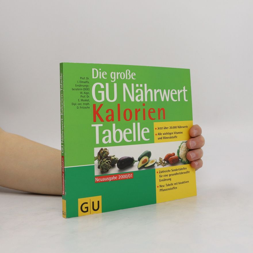 Kolektiv autorů Die große GU Nährwert Kalorien Tabelle