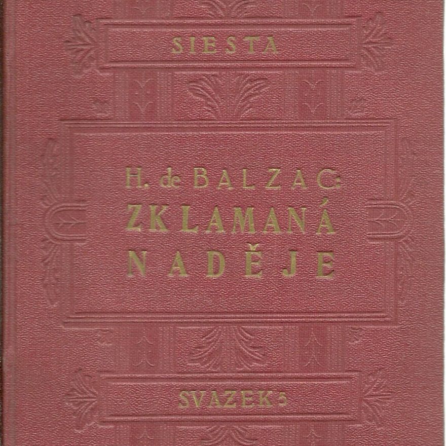 Honoré de Balzac Zklamaná naděje