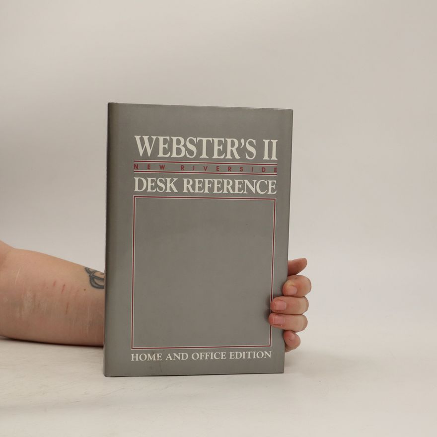 Kolektiv autorů Webster's II New Riverside Desk Reference