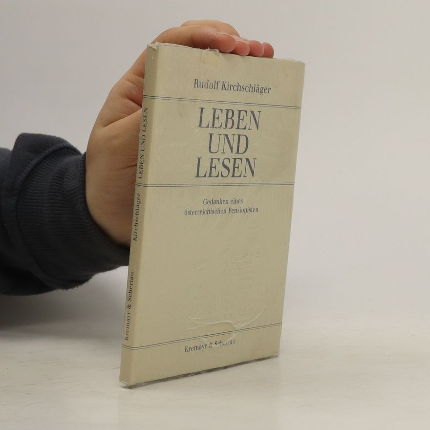 Rudolf Kirchschläger Leben und lesen